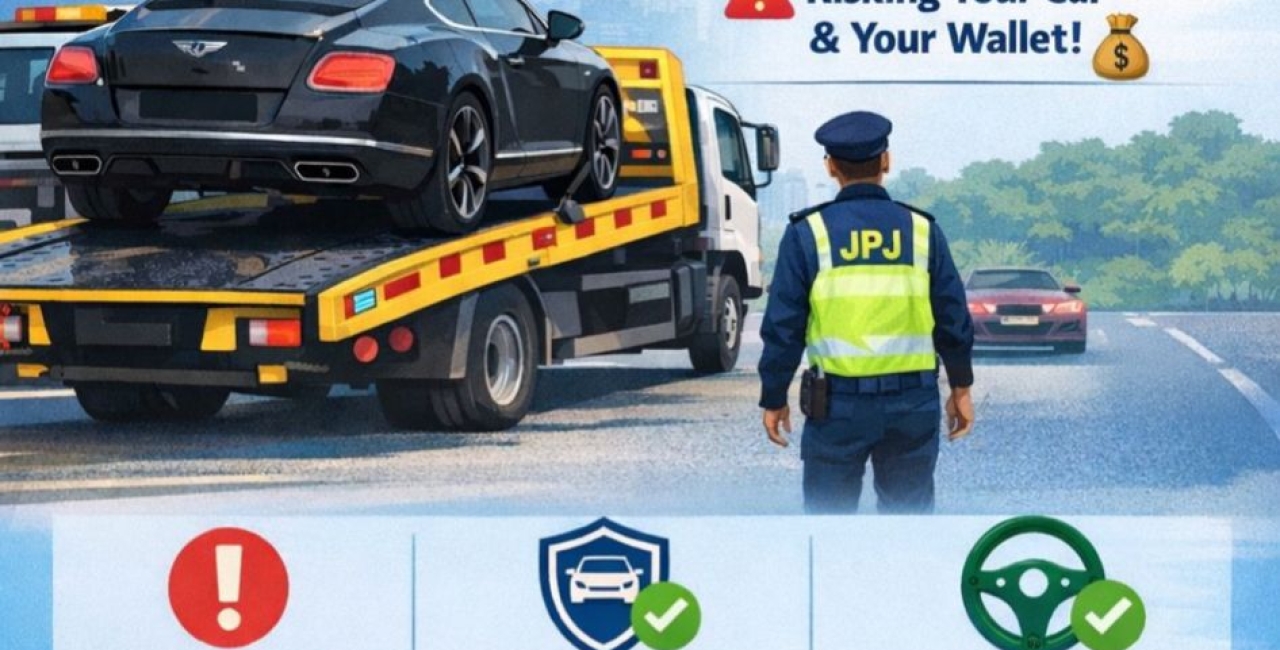 We often associate motor insurance and road tax was something to "settle later."